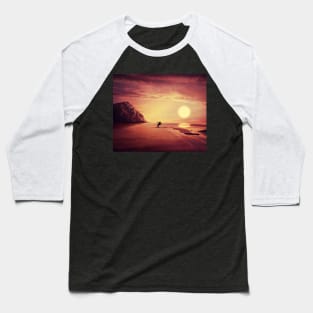 Wild Sunset Baseball T-Shirt